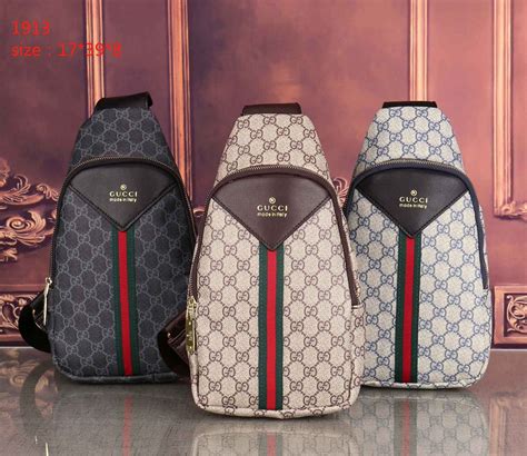 gucci mens chest bag